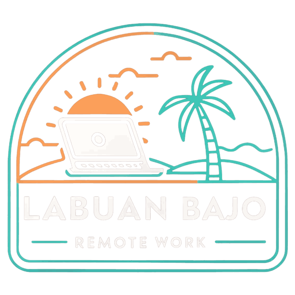 Labuan Bajo Remote Work Logo