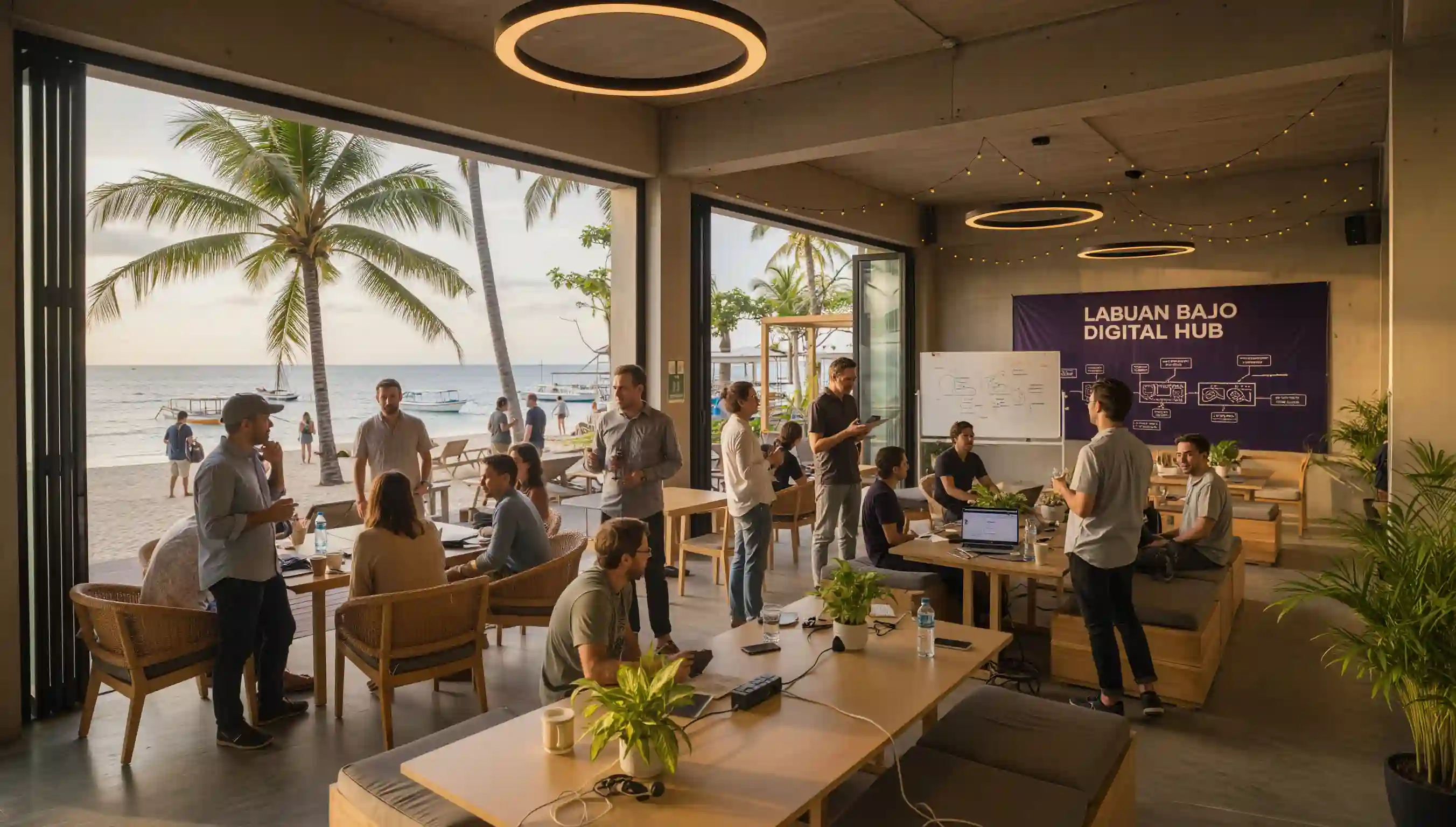 Programming in labuan bajo | Cofee shop in Labuan Bajo | Working Remote In Labuan Bajo | Labuan Bajo Remote Work